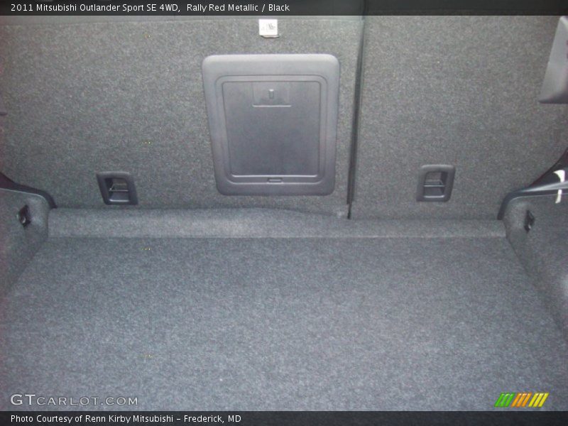 Rally Red Metallic / Black 2011 Mitsubishi Outlander Sport SE 4WD