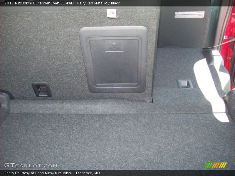 Rally Red Metallic / Black 2011 Mitsubishi Outlander Sport SE 4WD