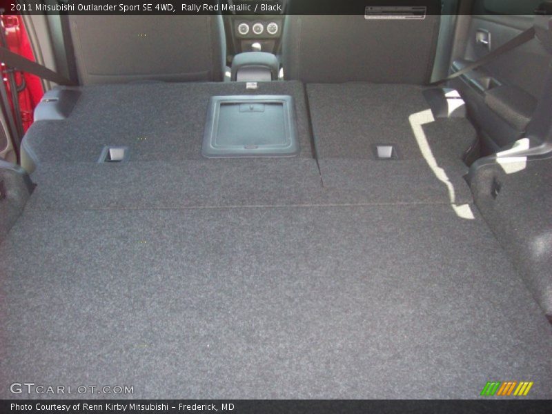 Rally Red Metallic / Black 2011 Mitsubishi Outlander Sport SE 4WD