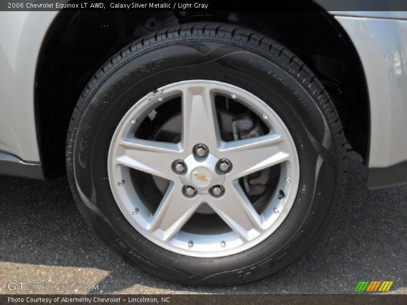 Galaxy Silver Metallic / Light Gray 2006 Chevrolet Equinox LT AWD