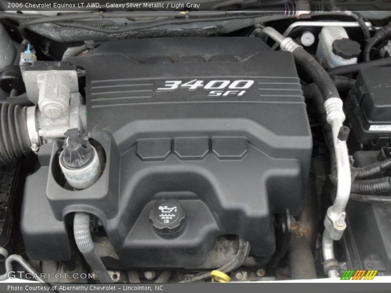 Galaxy Silver Metallic / Light Gray 2006 Chevrolet Equinox LT AWD