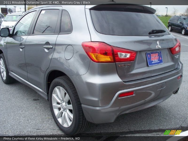 Mercury Gray / Black 2011 Mitsubishi Outlander Sport SE 4WD