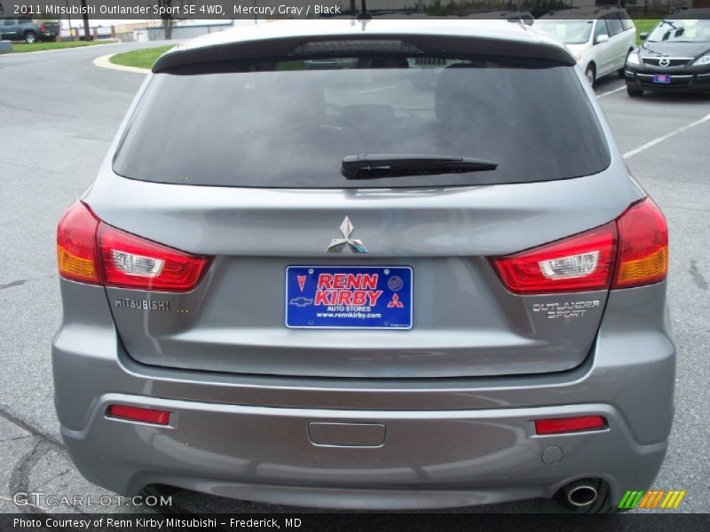 Mercury Gray / Black 2011 Mitsubishi Outlander Sport SE 4WD