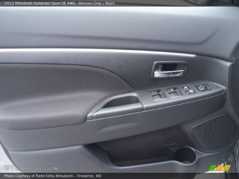 Mercury Gray / Black 2011 Mitsubishi Outlander Sport SE 4WD