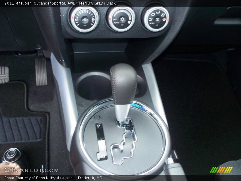  2011 Outlander Sport SE 4WD CVT Sportronic Automatic Shifter