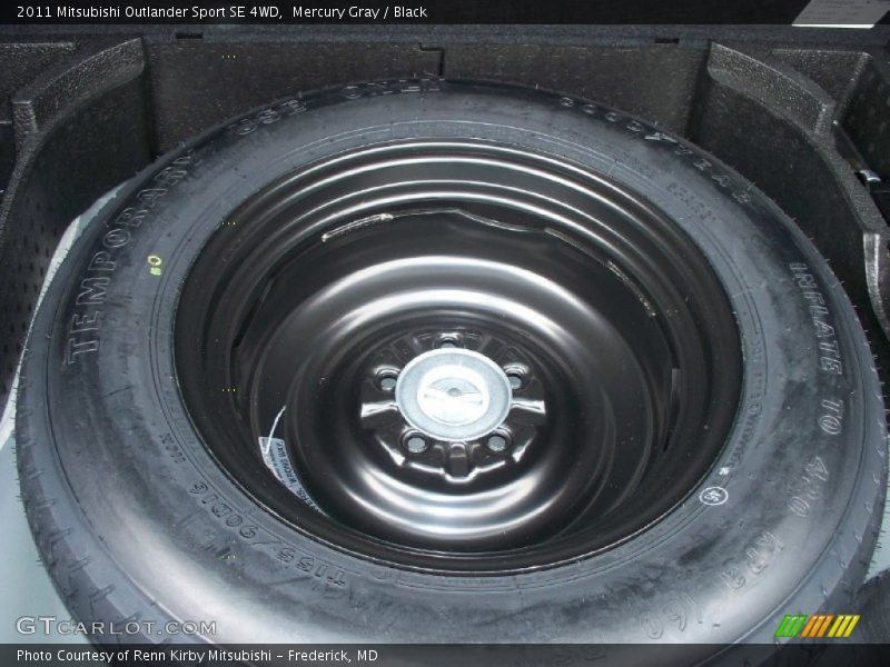 Mercury Gray / Black 2011 Mitsubishi Outlander Sport SE 4WD