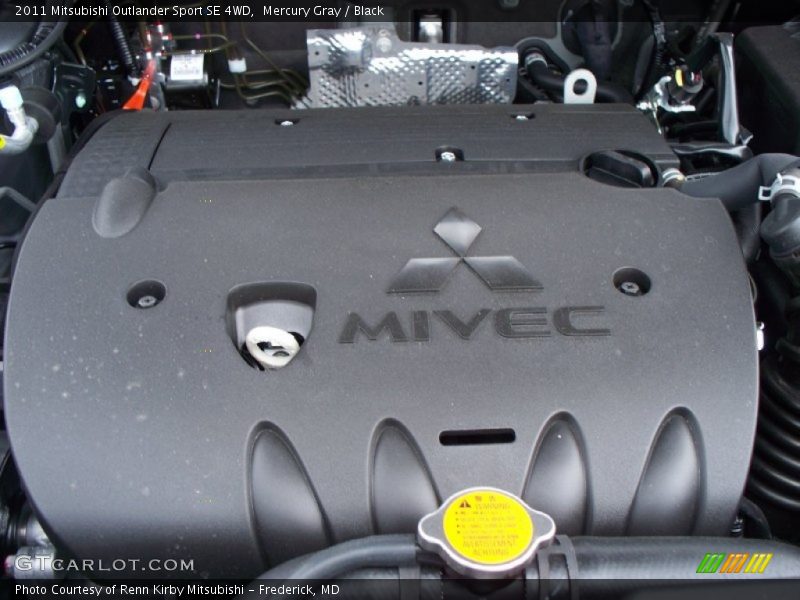  2011 Outlander Sport SE 4WD Engine - 2.0 Liter DOHC 16-Valve MIVEC 4 Cylinder