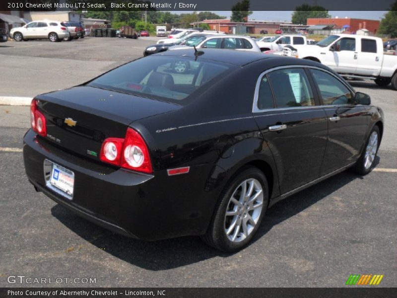 Black Granite Metallic / Ebony 2010 Chevrolet Malibu LTZ Sedan