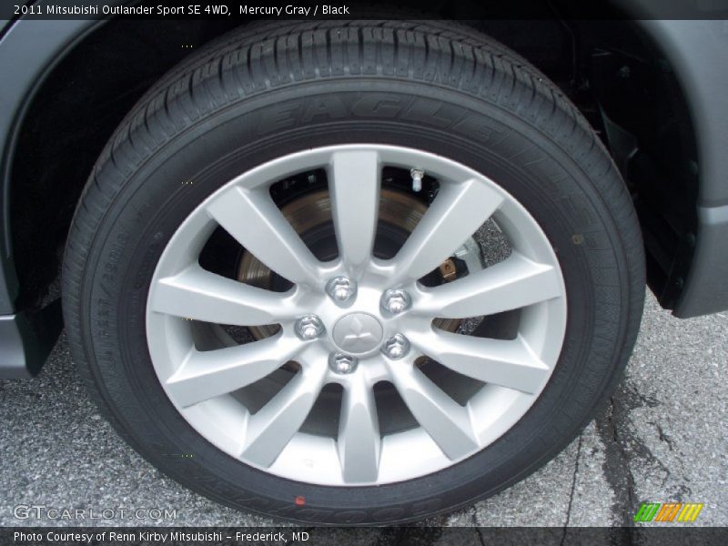  2011 Outlander Sport SE 4WD Wheel