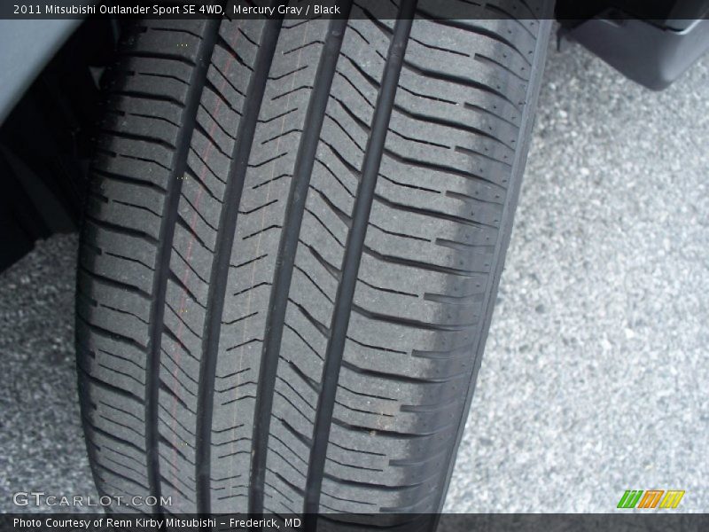 Mercury Gray / Black 2011 Mitsubishi Outlander Sport SE 4WD