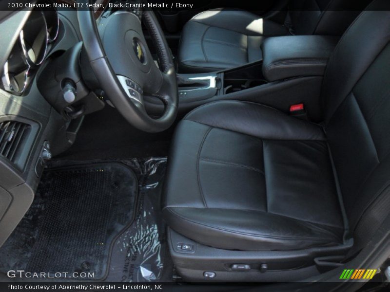 Black Granite Metallic / Ebony 2010 Chevrolet Malibu LTZ Sedan