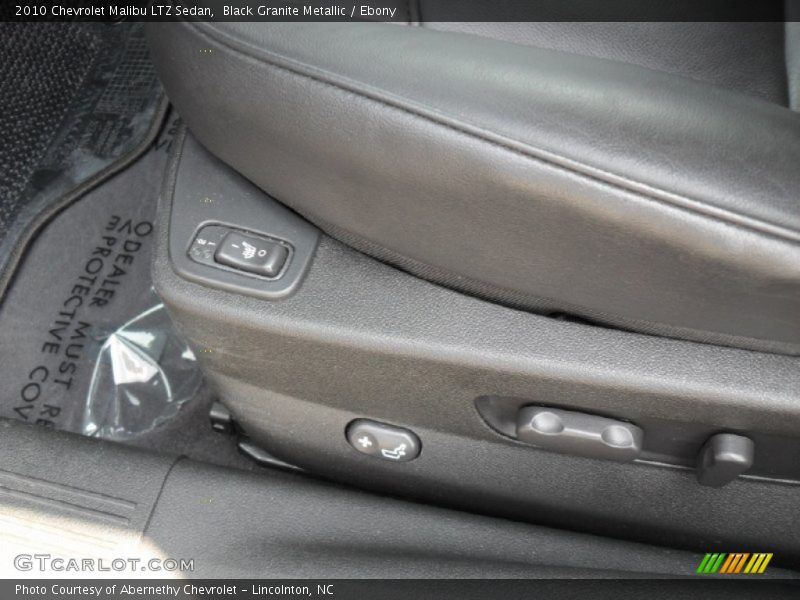 Black Granite Metallic / Ebony 2010 Chevrolet Malibu LTZ Sedan