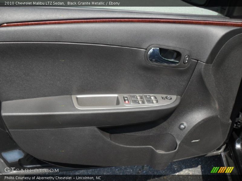 Black Granite Metallic / Ebony 2010 Chevrolet Malibu LTZ Sedan