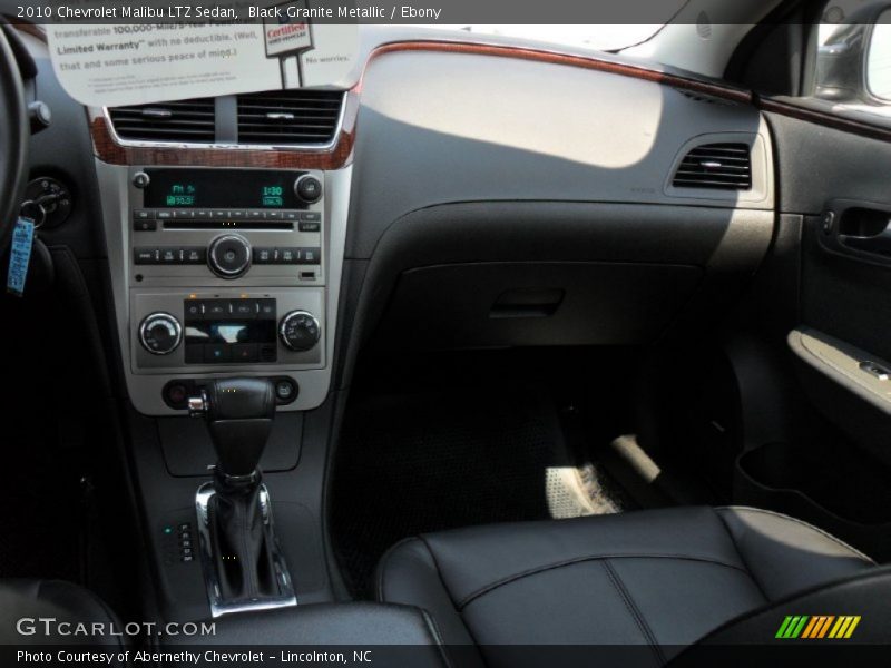 Black Granite Metallic / Ebony 2010 Chevrolet Malibu LTZ Sedan