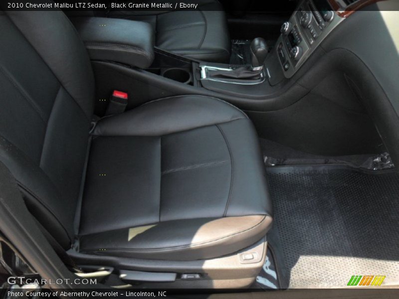 Black Granite Metallic / Ebony 2010 Chevrolet Malibu LTZ Sedan