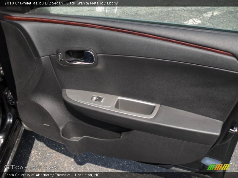 Black Granite Metallic / Ebony 2010 Chevrolet Malibu LTZ Sedan