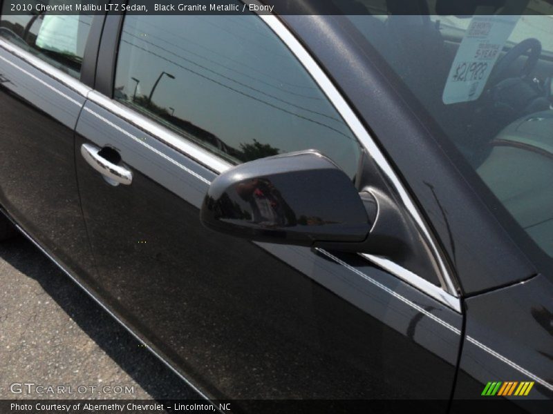 Black Granite Metallic / Ebony 2010 Chevrolet Malibu LTZ Sedan