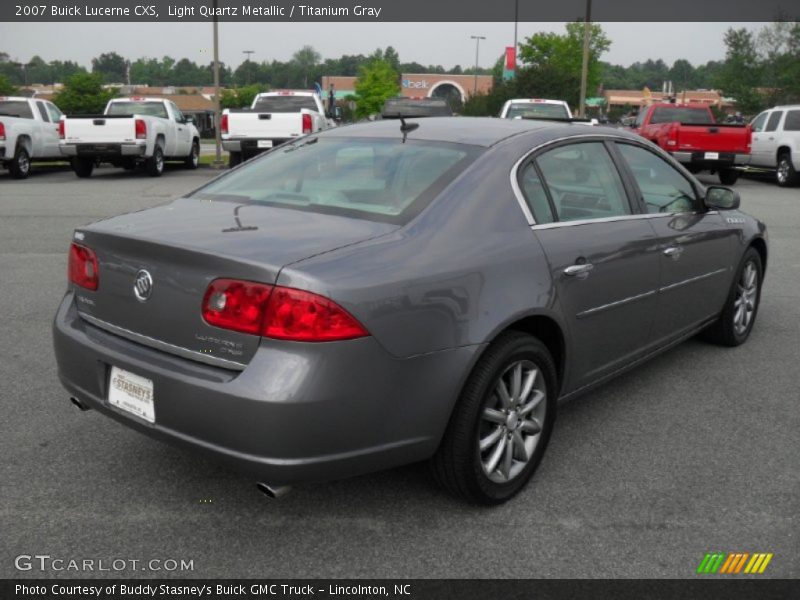 Light Quartz Metallic / Titanium Gray 2007 Buick Lucerne CXS