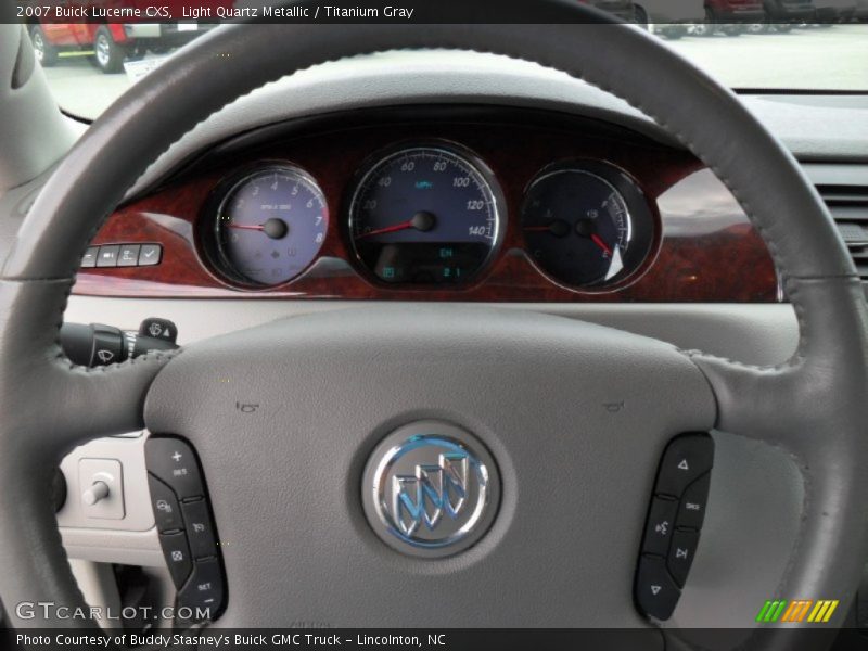 Light Quartz Metallic / Titanium Gray 2007 Buick Lucerne CXS