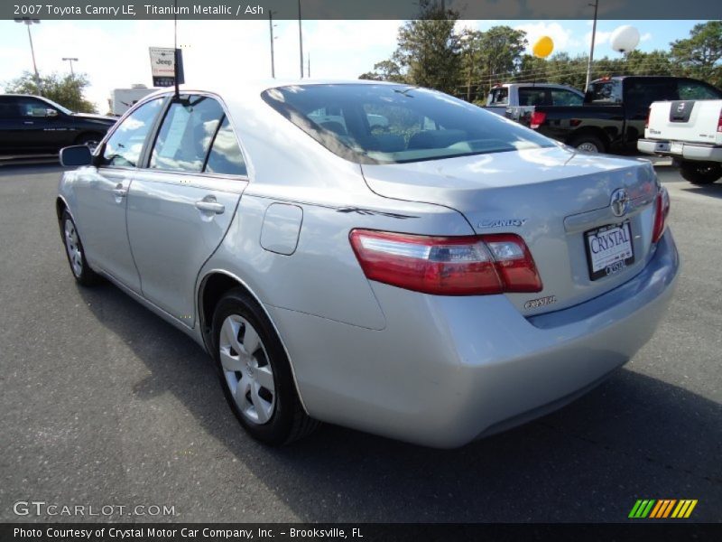 Titanium Metallic / Ash 2007 Toyota Camry LE