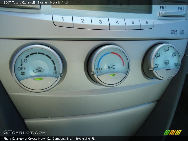 Titanium Metallic / Ash 2007 Toyota Camry LE