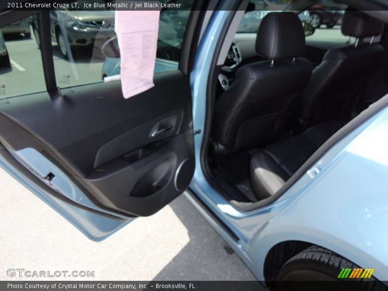 Ice Blue Metallic / Jet Black Leather 2011 Chevrolet Cruze LT