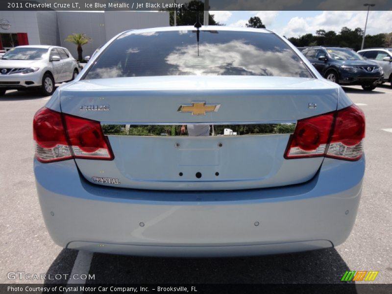 Ice Blue Metallic / Jet Black Leather 2011 Chevrolet Cruze LT