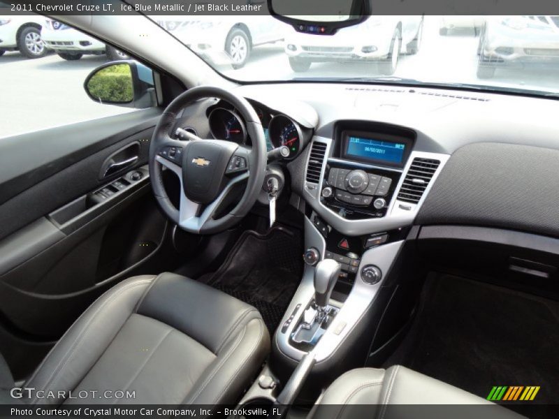 Ice Blue Metallic / Jet Black Leather 2011 Chevrolet Cruze LT
