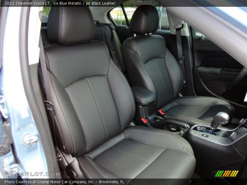 Ice Blue Metallic / Jet Black Leather 2011 Chevrolet Cruze LT