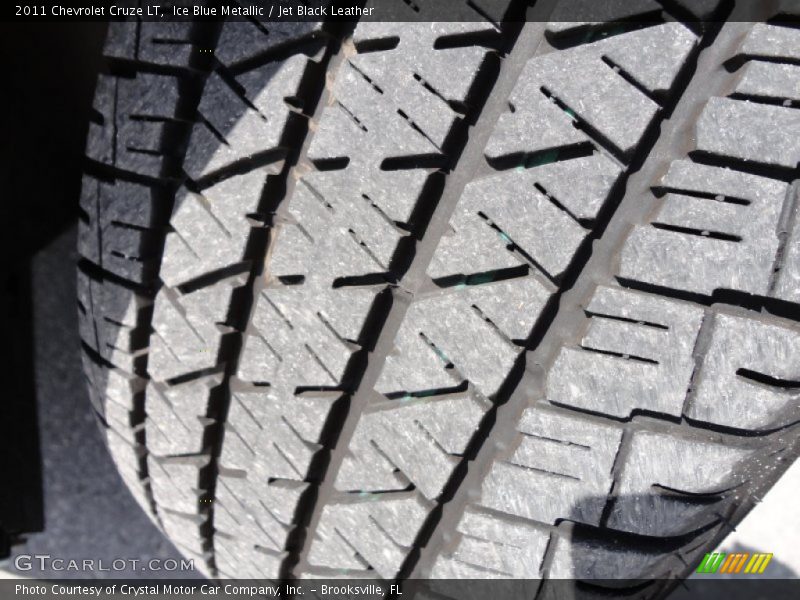 Ice Blue Metallic / Jet Black Leather 2011 Chevrolet Cruze LT