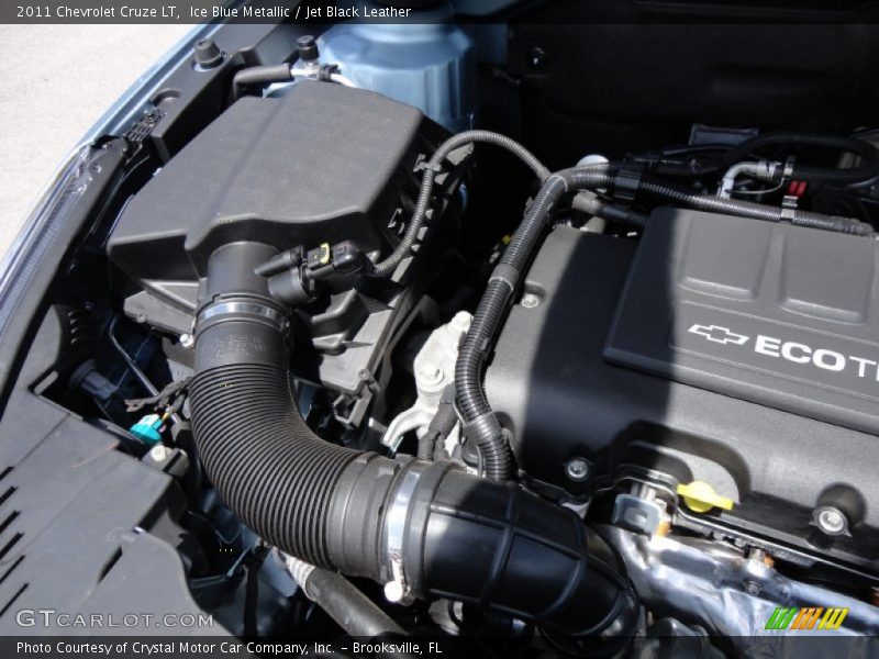 Ice Blue Metallic / Jet Black Leather 2011 Chevrolet Cruze LT