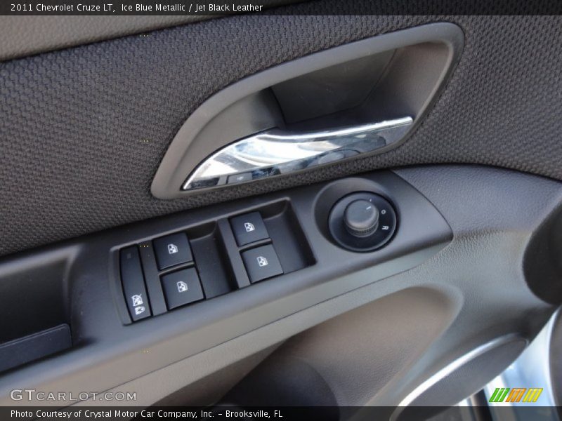 Ice Blue Metallic / Jet Black Leather 2011 Chevrolet Cruze LT