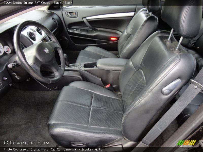  2004 Stratus R/T Coupe Black Interior