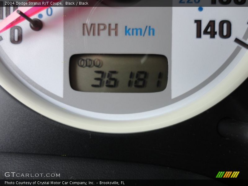 Black / Black 2004 Dodge Stratus R/T Coupe