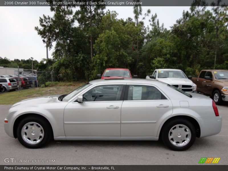 Bright Silver Metallic / Dark Slate Gray/Light Graystone 2006 Chrysler 300 Touring