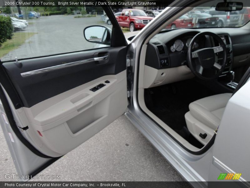 Bright Silver Metallic / Dark Slate Gray/Light Graystone 2006 Chrysler 300 Touring