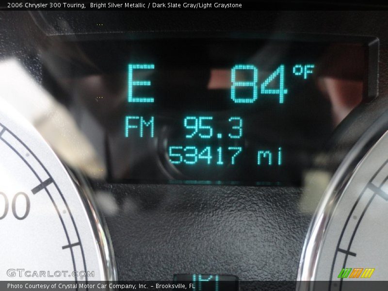 Bright Silver Metallic / Dark Slate Gray/Light Graystone 2006 Chrysler 300 Touring