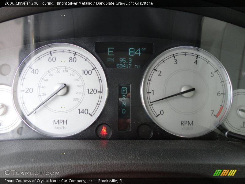 Bright Silver Metallic / Dark Slate Gray/Light Graystone 2006 Chrysler 300 Touring