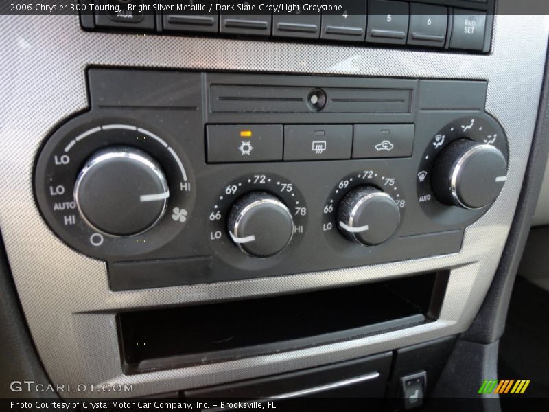 Bright Silver Metallic / Dark Slate Gray/Light Graystone 2006 Chrysler 300 Touring