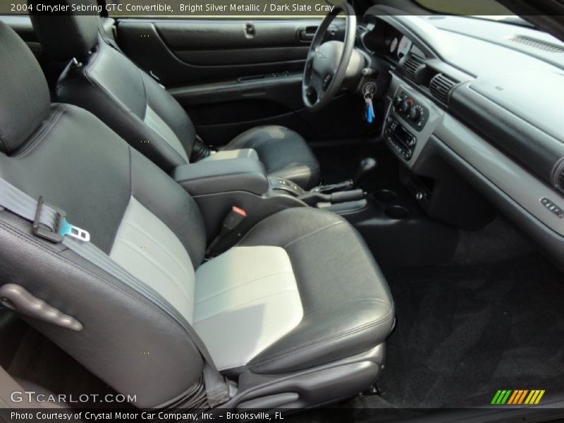  2004 Sebring GTC Convertible Dark Slate Gray Interior