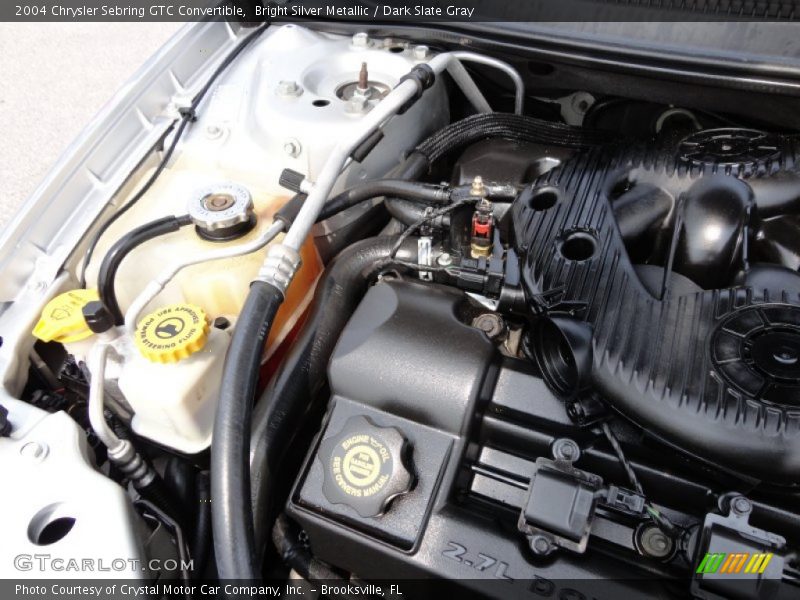  2004 Sebring GTC Convertible Engine - 2.7 Liter DOHC 24-Valve V6