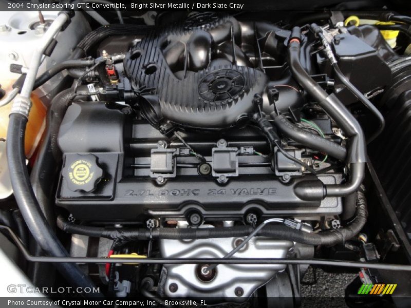  2004 Sebring GTC Convertible Engine - 2.7 Liter DOHC 24-Valve V6