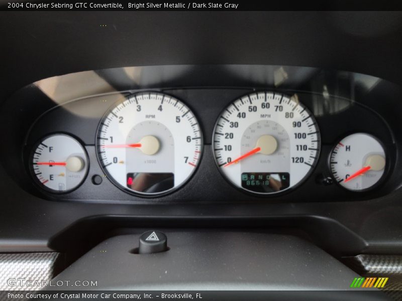  2004 Sebring GTC Convertible GTC Convertible Gauges