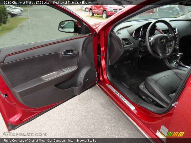 Red Jewel Tintcoat / Ebony 2010 Chevrolet Malibu LTZ Sedan