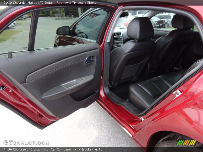 Red Jewel Tintcoat / Ebony 2010 Chevrolet Malibu LTZ Sedan