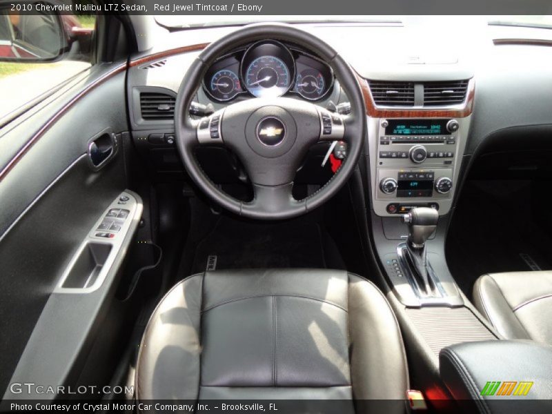 Red Jewel Tintcoat / Ebony 2010 Chevrolet Malibu LTZ Sedan