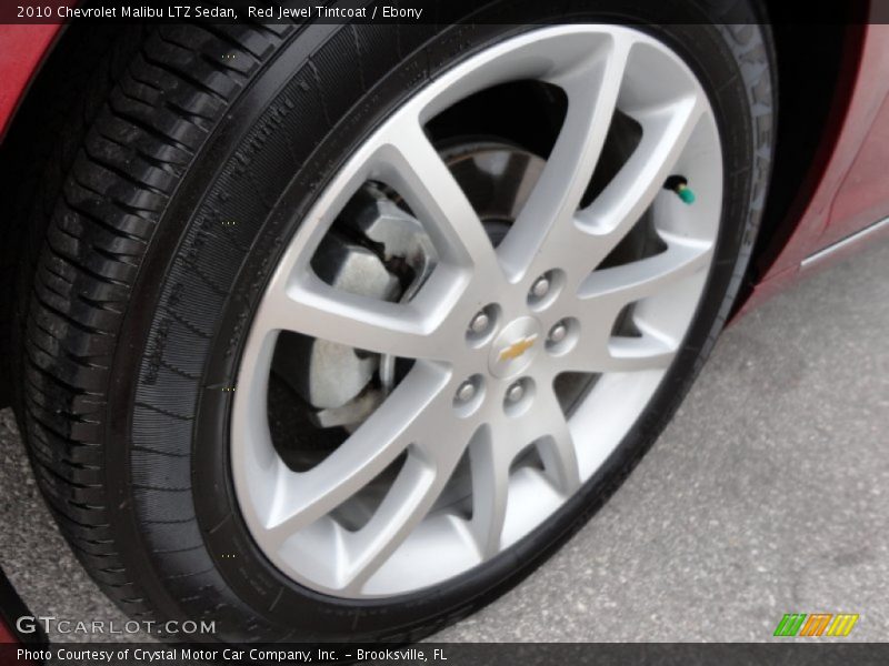Red Jewel Tintcoat / Ebony 2010 Chevrolet Malibu LTZ Sedan