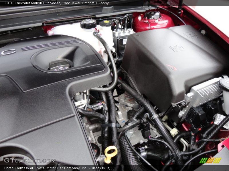 Red Jewel Tintcoat / Ebony 2010 Chevrolet Malibu LTZ Sedan