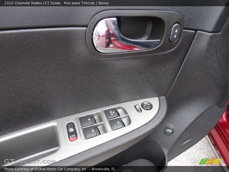Red Jewel Tintcoat / Ebony 2010 Chevrolet Malibu LTZ Sedan