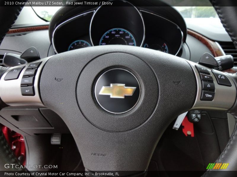 Red Jewel Tintcoat / Ebony 2010 Chevrolet Malibu LTZ Sedan